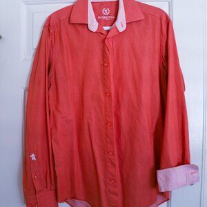 Men's medium, shaped fit, business casual dress shirt great condition.